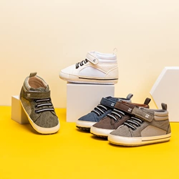 CENCIRILY High Top Infant Sneakers - Soft & Anti-Skid