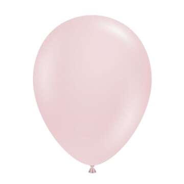 TUFTEX Cameo Pink Party Latex Balloons, 11"