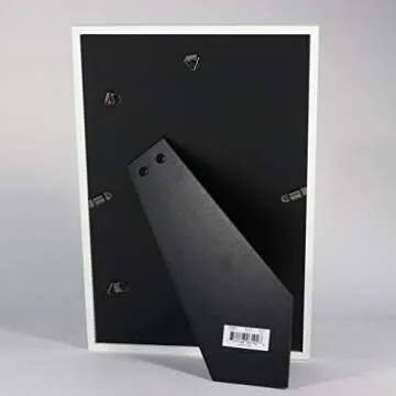 Lawrence Frames White Wood Picture Frame, Gallery Collection, 8 by 12-Inch, White