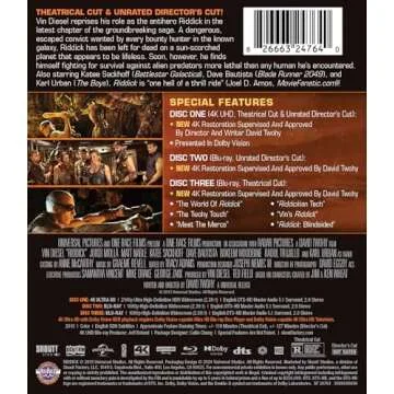 Riddick - Collector's Edition 4K Ultra HD + Blu-ray [4K UHD]