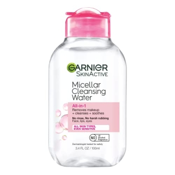 Garnier Micellar Cleansing Water - 3.4 Fl Oz All-in-1 Makeup Remover