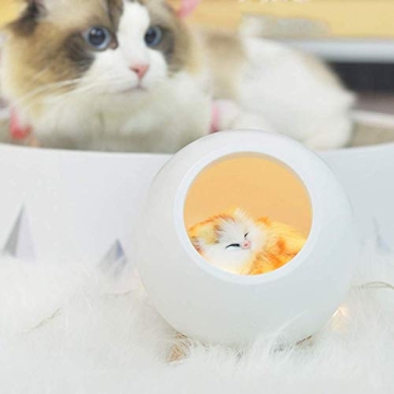 Yosoo Cute Cat Night Light USB Charging & Dimming