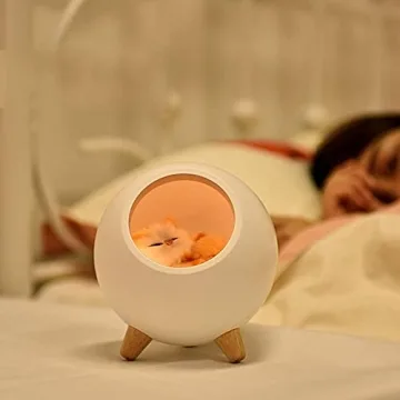 Yosoo Cute Cat Night Light USB Charging & Dimming
