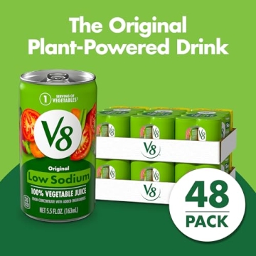 V8 Low Sodium Original Vegetable Juice - 48 Fl Oz
