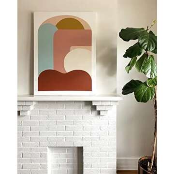 Creative Mark The Edge All Media Cotton Deluxe Stretched Canvas - 10x10" - 3 Pack of 1-1/2'' Deep Triple Acrylic Primed Canvas for Painting