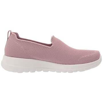 Skechers Women's GO Walk Joy-Sensational Day Sneaker, Mauve, 6.5