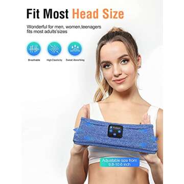 Fulext Bluetooth Sleep Headband for Comfort & Relaxation