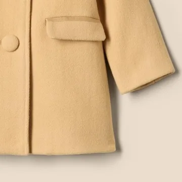 Amazon Essentials Toddler Girls' Wool Blend Coat