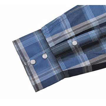 Stylish COEVALS CLUB Men's Long Sleeve Casual Western Shirt