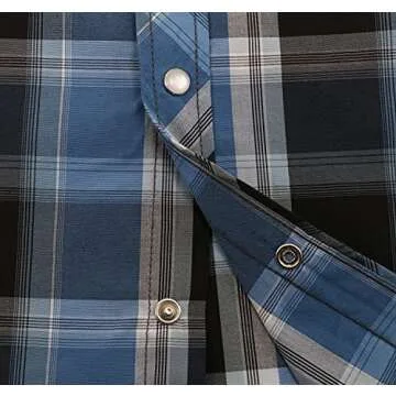 Stylish COEVALS CLUB Men's Long Sleeve Casual Western Shirt