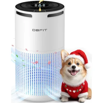 DBFIT Air Purifier for Large Rooms Up to 1500ft² – HEPA Filter & Aromatherapy