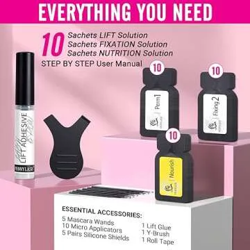 iMethod Brow Lamination Kit Professional - Eyebrow Lamination Kit At Home DIY and Salon Use, Instant Lift for Fuller Feather Brows, 10 Brow Lift Sachets Salon Result Long Lasting, Vegan & Cruelty Free