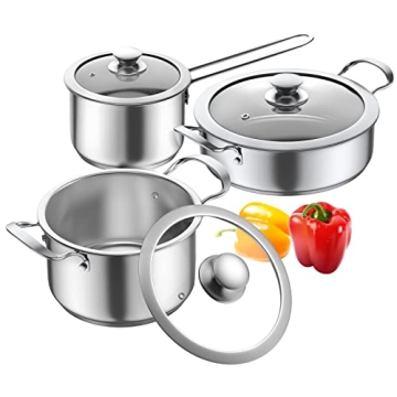 High-Quality Aufranc Stainless Steel Cookware Set