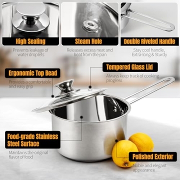 High-Quality Aufranc Stainless Steel Cookware Set