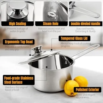 High-Quality Aufranc Stainless Steel Cookware Set
