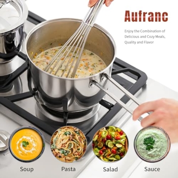 High-Quality Aufranc Stainless Steel Cookware Set