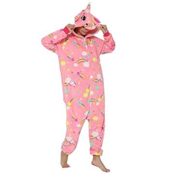 Unicorn Onesies Pajamas for Women and Teenage Girls