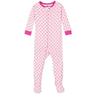 Gerber unisex baby 4-pack Footed Pajamas and Toddler Sleepers, Pink, 18 Months US