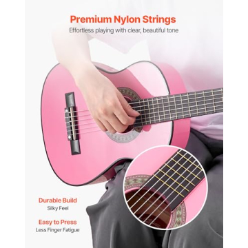 VEVOR Acoustic Guitar for Kids & Beginners Complete Starter Kit