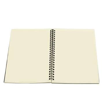 Soft Cover Spiral Notebook Journal 2-Pack A5 for Students