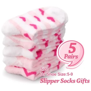 Ultra-Soft Valentines Day Gifts Cozy Fuzzy Socks for Women