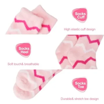 Ultra-Soft Valentines Day Gifts Cozy Fuzzy Socks for Women