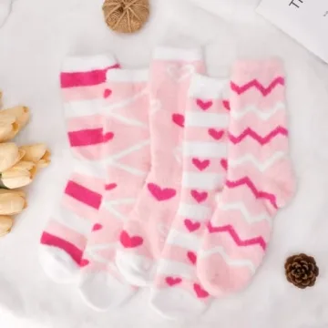 Ultra-Soft Valentines Day Gifts Cozy Fuzzy Socks for Women
