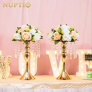 Elegant 10-Piece Flower Stand Set for Weddings & Events