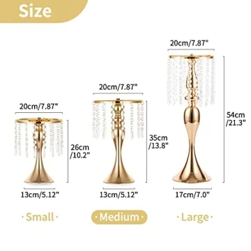 Elegant 10-Piece Flower Stand Set for Weddings & Events