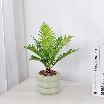 Stylish SANDYBAYTAS Ceramic Plant Pot for Any Decor