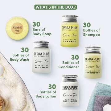 Terra Pure Hotel Toiletries Set for Luxurious Guest Experience