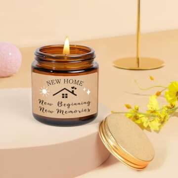 House Warming Gifts New Home,Home Sweet Housewarming Gift Baskets for New House,New Home Gifts Bamboo Cutting Board Candle Coasters for Couples, Clients, Friends (Green)