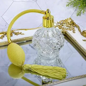 Charming Refillable Glass Perfume Bottle by H&D