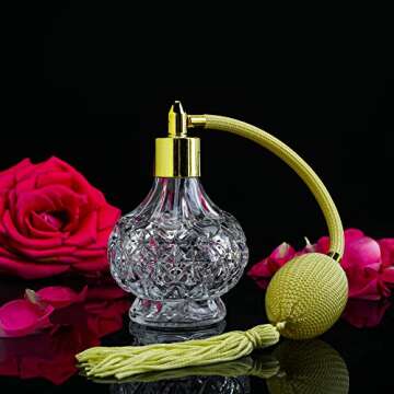 Charming Refillable Glass Perfume Bottle by H&D
