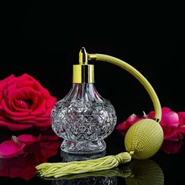 Charming Refillable Glass Perfume Bottle by H&D