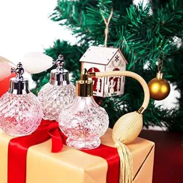 Charming Refillable Glass Perfume Bottle by H&D