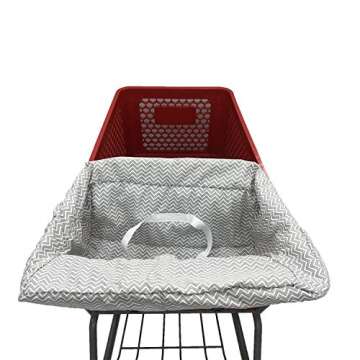 Portable Cart Cover for Infants and Toddlers with Carry Bag