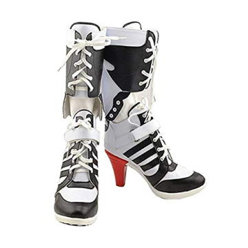 Chong Sheng Women's High Heel Cosplay Halloween Platform Boots 3.6 inches