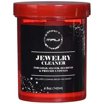 Maui Liquid Jewelry Cleaner for Gold, Silver and Diamond
