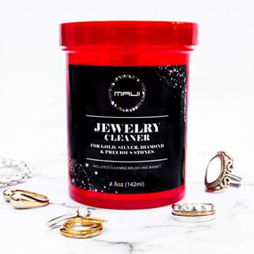 Maui Liquid Jewelry Cleaner for Gold, Silver and Diamond