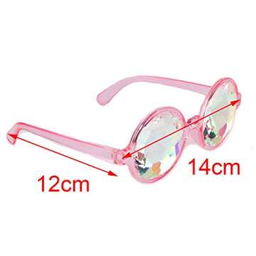 Kaleidoscope Glasses for Festivals and Raves