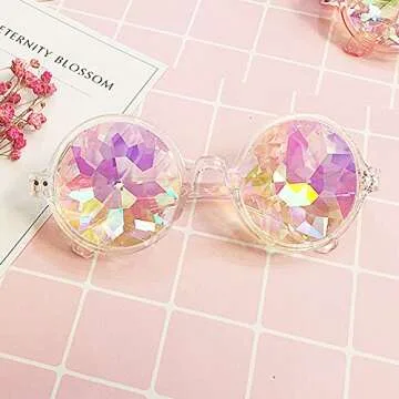 Kaleidoscope Glasses for Festivals and Raves