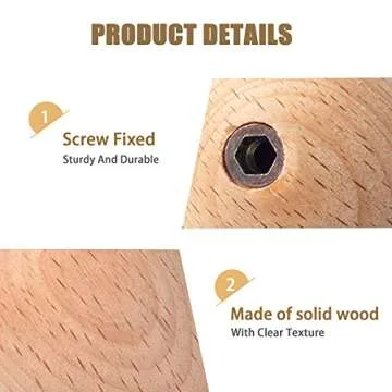 WONQEXZ Wall Hook,Child Baby Nursery Wood Wall Hook,Natural Wild Animal Coat Hooks,Wooden Hooks,Children Wall Mounted Hook,Set of 4