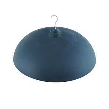 North States Two-Way Squirrel Baffle: Protects Bird Feeders, Hang or Pole Mount (pole sold separatel...