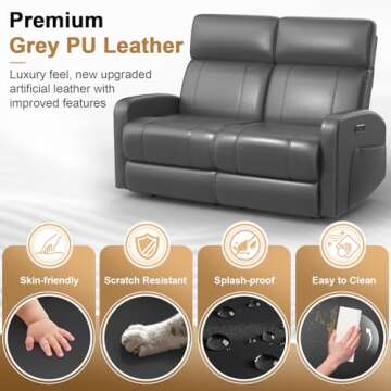 Power Loveseat and Glider Recliner Set for Ultimate Comfort