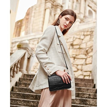 Telena Vegan Leather Crossbody Bag with Adjustable Straps