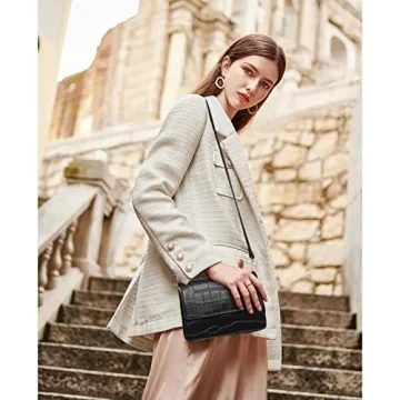 Telena Vegan Leather Crossbody Bag with Adjustable Straps