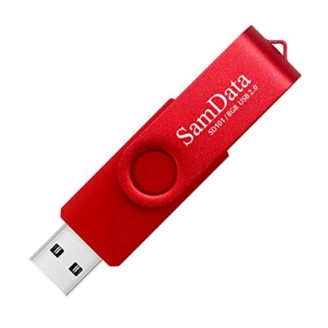 SamData 8GB USB Flash Drives 5 Pack for Easy Use