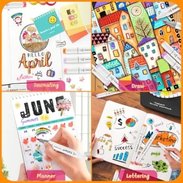 Caliart 41 Colors Dual Tip Alcohol-Based Art Markers