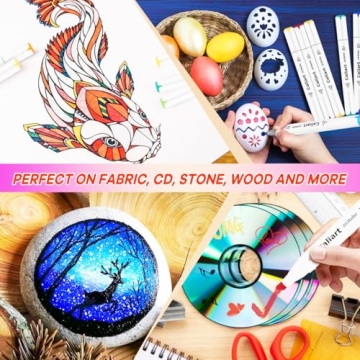 Caliart 41 Colors Dual Tip Alcohol-Based Art Markers